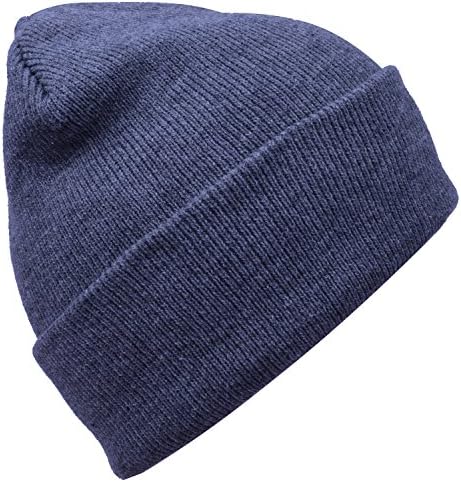 DIDKU Beanie Dark Grey Caps Winter Beanie Hat for Warm Knitted Cap Dark Grey