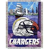 San Diego Chargers NFL Woven Tapestry Throw (Home Field Advantage) (48"x60")