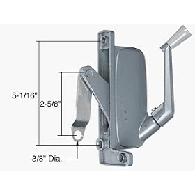 Right Hand Awning Window Operator for Anderson Windows