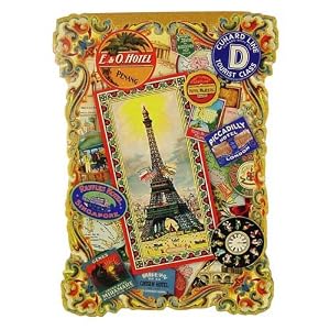 Travel Stickers & Notes Die Cut Notepad paper Punch Studio