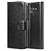 Galaxy S7 Case, Wallet Case SupcaseKickStand Samsung Galaxy S7 Case 2016 Release Kickstand Leather Cover with Credit Card ID Holders (Black)