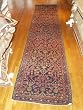 Handmade Antique Iranian Hamadan Rug 3'5"x16'4"