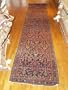 Handmade Antique Iranian Hamadan Rug 3'5"x16'4"