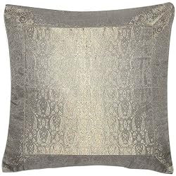 ShalinCraft Cover Pillow Cushion Case in Silk 16x16 inches (bcbr259)