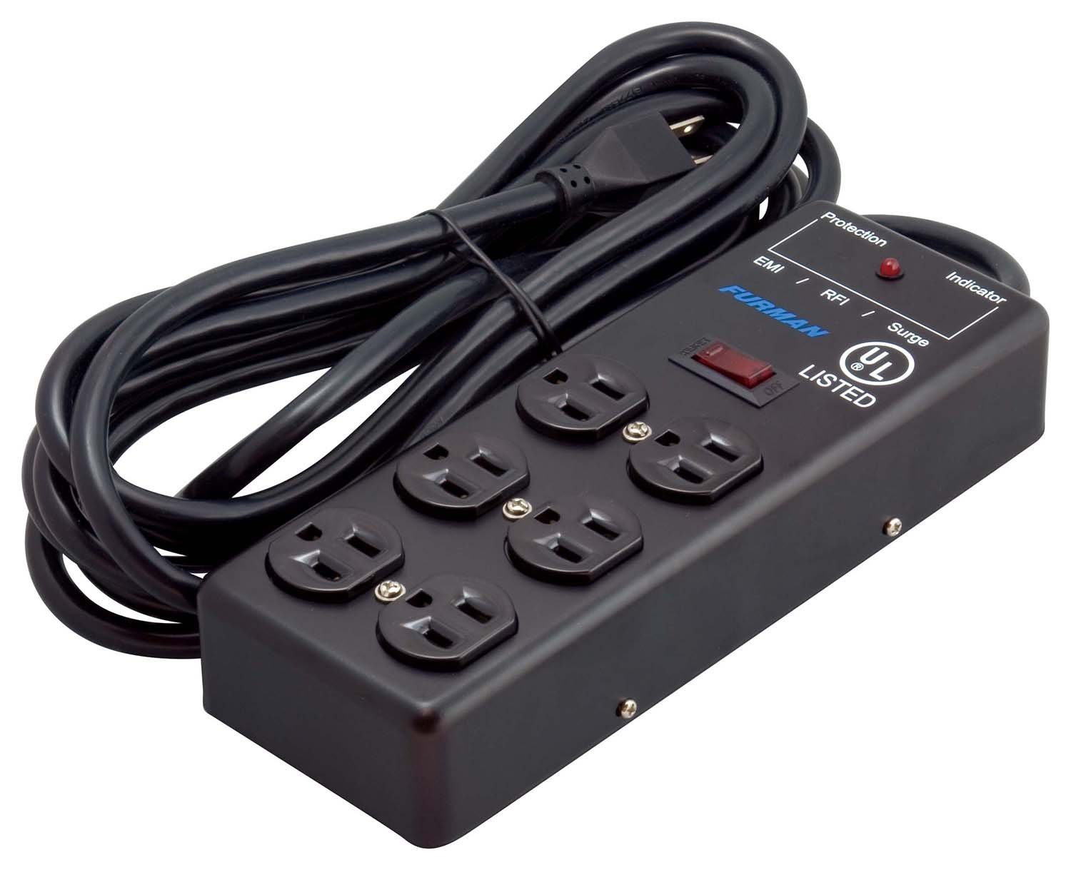 Surge Protector Power Outlet 6 Monster Strip FURMAN Plug AC SOCKET eBay