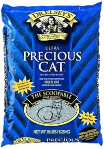 Precious Cat Ultra Premium Clumping Cat Litter, 18 pound bag