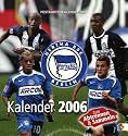 Hertha BSC 2007. Sammelkarten. Postkartenkalender.