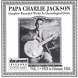 Review Papa Charlie Jackson  / Papa Charlie Jackson Vol.1 1924-1925