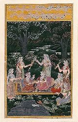 Asia Art Miniatures India Folk Paintings Drawings & Water Color on Paper 5.75 x 9 inches