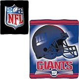 Northwest New York Giants 50x60 Reversible Micro Raschel