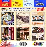 Hobby Line 49738 - Serviettenmischpackung Coffee Time 6 Motive 2 St&uuml;ck