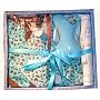 Pet Village Paws & Bones Dog Clothes 5-Piece Boxed Dog Clothing Gift Set, XS/S, Blue