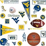 RoomMates RMK1372SCS West Virginia University Peel & Stick Wall Decals