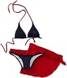 Sweet Lola Girls 2-6x Peppermint Flakes 3 Piece Bikini Set