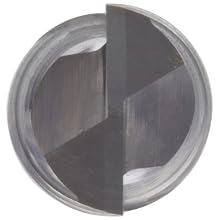 Melin Tool AMG-DP Carbide Drill Mill, Uncoated (Bright) Finish, 30 Deg Point Angle, 2 Flutes, 2.5" Overall Length, 0.375" Cutting Diameter, 0.375" Shank Diameter
