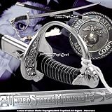 Chrome USMC Marine Dress Uniform Officer NCO Sword