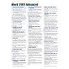 Microsoft Word 2003 Advanced Quick Reference Guide (Cheat Sheet of Instructions, Tips & Shortcuts - Laminated Card)