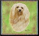 Havanese Lap Square - 54 x 54 Blanket/Throw