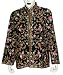Apparel : Womens Jacket Vests Outerwear Wool Fabric Hand Embroidery Evening Dress Size L