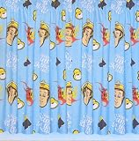 Fireman Sam Blue Hero Curtains Pair 66 X 72 OFFICIAL