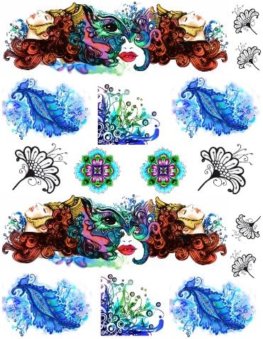 Bajidoo Strength and Wind Decal Full Sheet