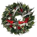 Cardinal Wreath- 18"