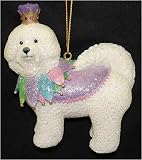 December Diamonds Buttons The Bichon Dog Christmas Ornament
