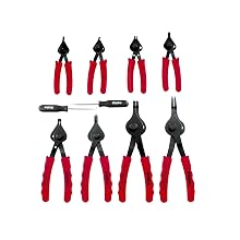 Astro Pneumatic 9401 10-Piece Snap Ring Pliers Set