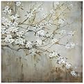 White Elegance Poster - 36x36"