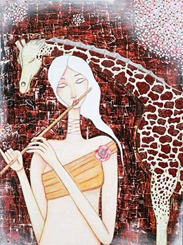 Art print 8x10 "The Musician" By Natalie Briney Artist