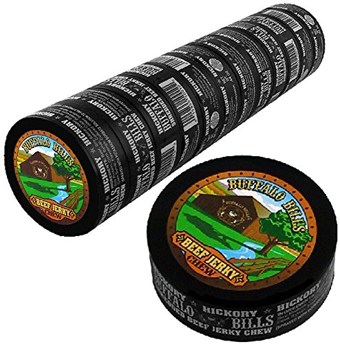 Buffalo bills 0.44oz hickory shredded beef jerky chew (…
