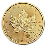 2015年メイプルリーフ金貨 1オンス oz Gold Maple Leaf $50 コイン 金地金 カナダ 並行輸入品
