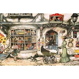 Jumbo Puzzle - The Toy Shop, Anton Pieck (1500 pieces)