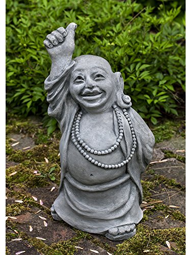 Laughing Buddha for the Garden - Lucky Garden Art!