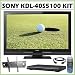 Sony Bravia S Series KDL 40S5100 40 Inch 1080p LCD HDTV + Sony DVD Player + TV Accessory Kit 615gjmWgwNL._SL75_ Sony Bravia S-Series KDL-40S5100 40-Inch 1080p LCD HDTV + Sony DVD Player + TV Accessory Kit