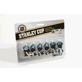 Click here to buy Stiga San Jose Sharks NHL Table Top Hockey Team Pack.