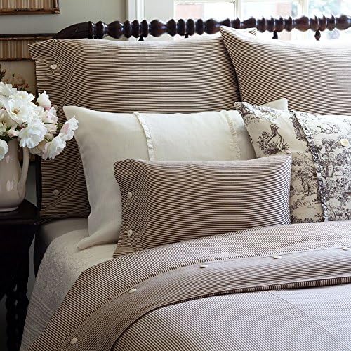 Farmhouse Stripe Duvet Size: King