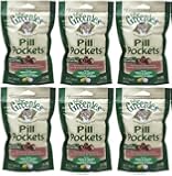 Greenies Salmon Cat Pill Pockets 9.6 oz (6x1.6 oz bags)