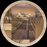 Morning View in Tuscany - Thirstystone Sandstone Coaster Set