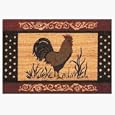Bacova Guild 21271 Cock-A-Doodle-Doo Coir Doormat