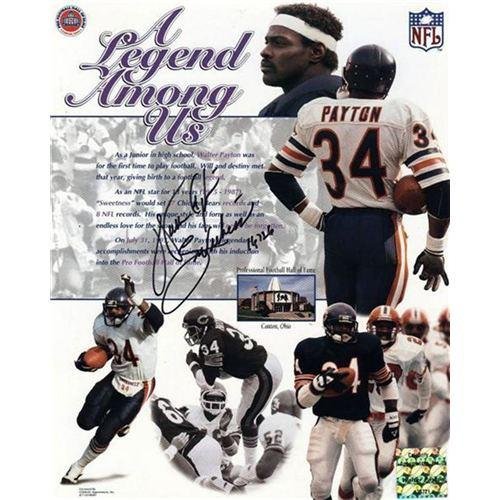 Walter Payton Autographed Chicago Bears 