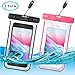 Waterproof Phone Case, 2 Pack IPX8 Cellphone Dry Pouch Bag for Apple iPhone Xs XR XS MAX,X, 8, 7, 6 Plus, SE,Samsung S9+ S9 S8+ LG V20 HTC, Up to 6.0â€, Snowproof Dirtproof Outdoor Sports, Fluorescent