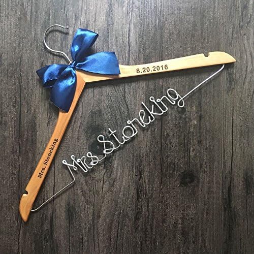 Custom Name hanger, Wedding Hanger, Bridesmaid Hanger, Personalized Bridal Hanger, Customized Hanger, Mrs.Hanger, Gifts for Groomsmen,bridemaid