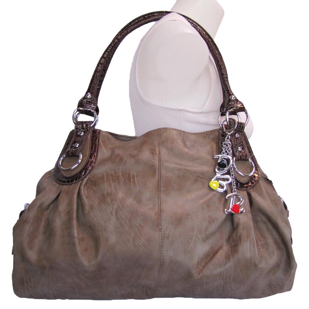 Large Charm Hobo Handbag