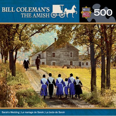MasterPieces Bill Coleman's The Amish Sarah's Wedding Jigsaw Puzzle, 500-Piece