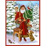 Woodland Santa Garden 