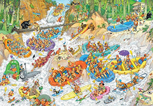 Jumbo Games Jan Van Haasteren Wild Water Rafting Jigsaw Puzzle (3000-piece)