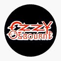 Ozzy Osbourne - Logo (Red Outlined With White On Black) - 1 1/4" Button / Pin