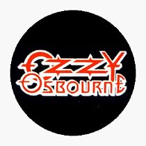 Ozzy Osbourne - Logo (Red Outlined With White On Black) - 1 1/4" Button / Pin