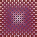 Alom Art Print Poster By Victor Vasarely, 29 " x 25.5 "